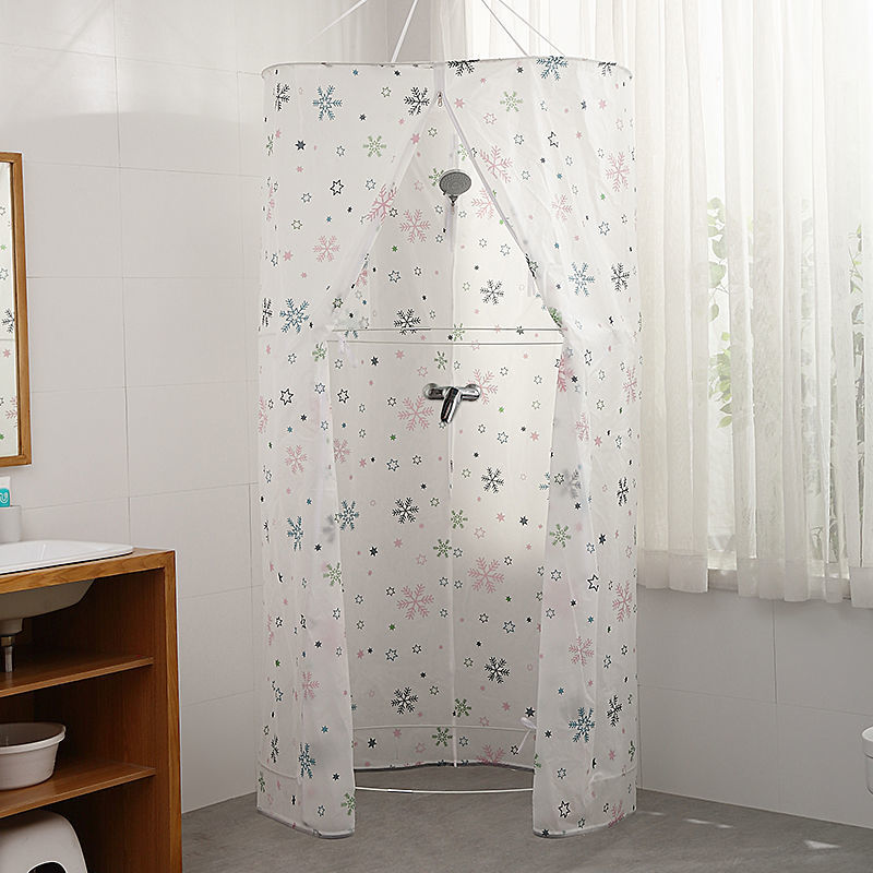Round Bath Cover Adult and Baby Household Bath Account Thickened Thermal Insulation Warm Winter Shower Curtain Tucked-up Storage Enclosed Account