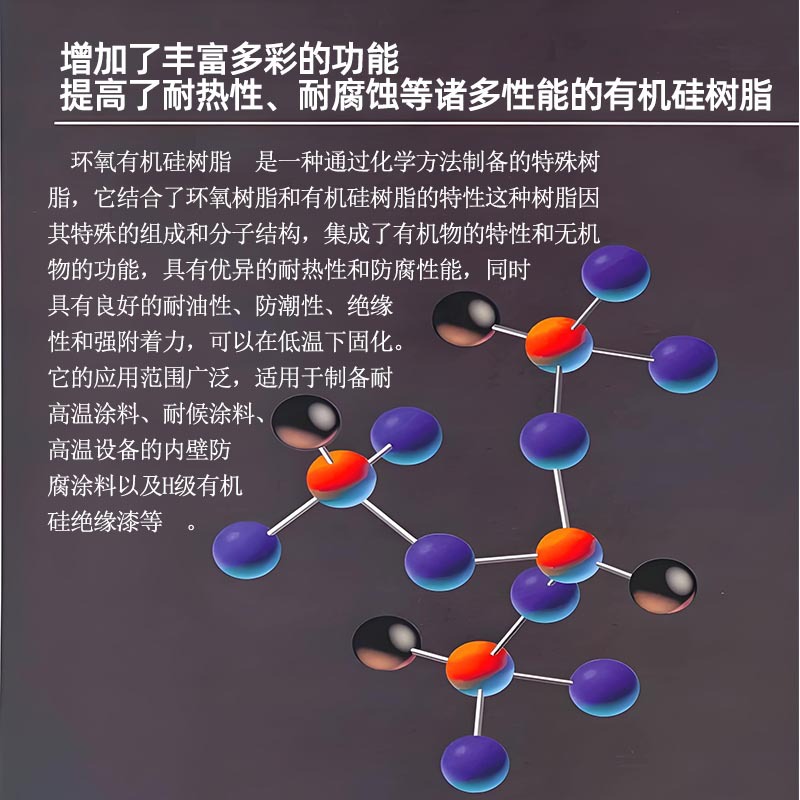Sh804 Epoxy Modified Silicone Resin Resistant to 800 ℃ High Temperature Boiler Smoke Punch Anti-Corrosion High Power Motor Insulation Soaking
