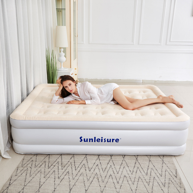 35 hole high inflatable mattress inflatable bed wholesale inflatable bed manufacturers double inflatable mattress flocking bed