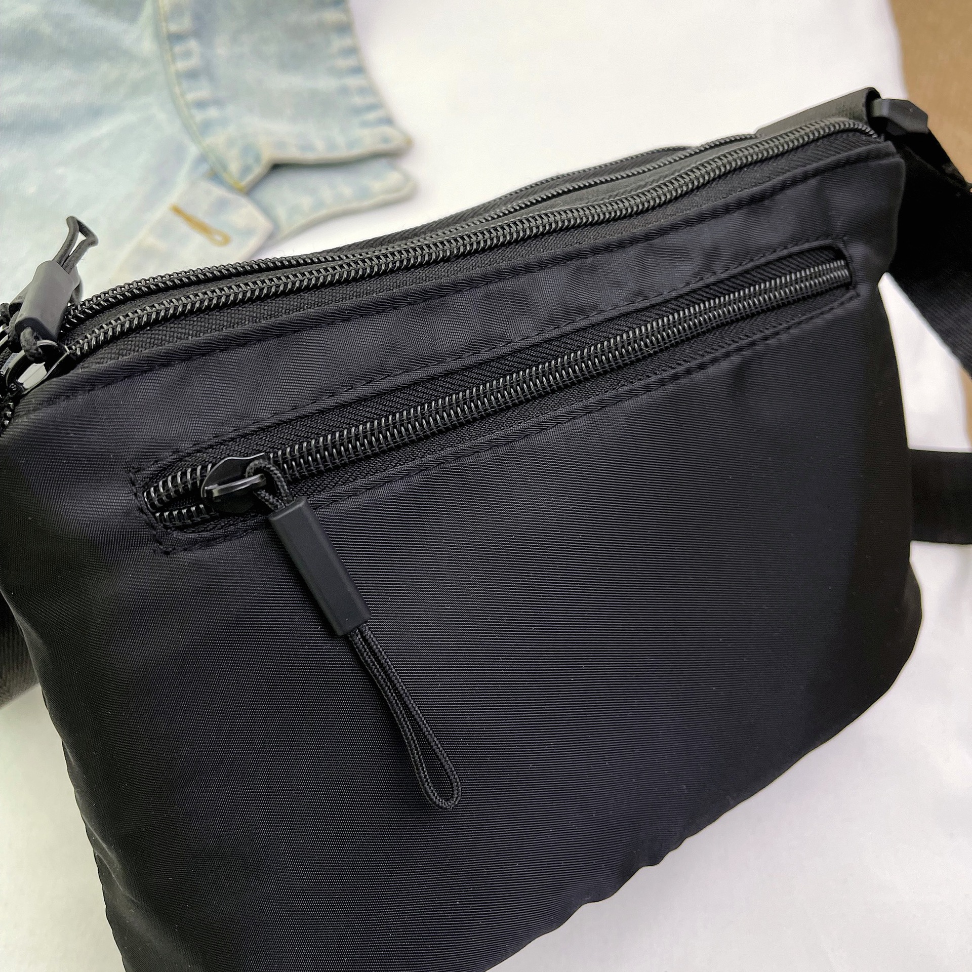 Wholesale Lightweight Simple Crossbody Bag New Hot Selling Trendy Casual Portable Handbag Three Horizontal Strips Fashion Shoulder Bag