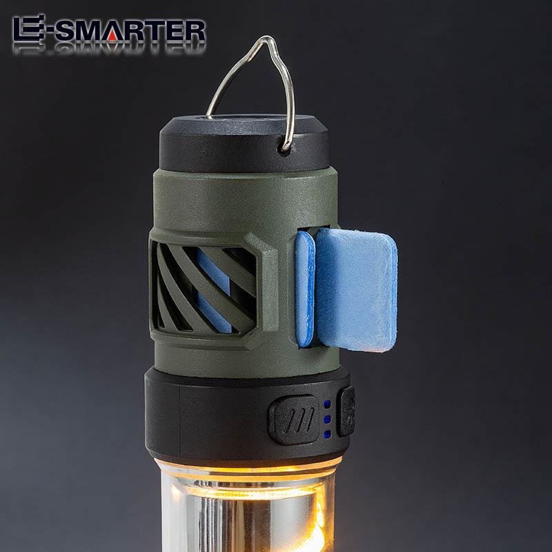 Cross-border Outdoor Mosquito Lamp 3-in -1 Strong Flashlight Long Endurance Bracket Mosquito Repellent Lamp Warm Light Atmosphere Camping Lamp