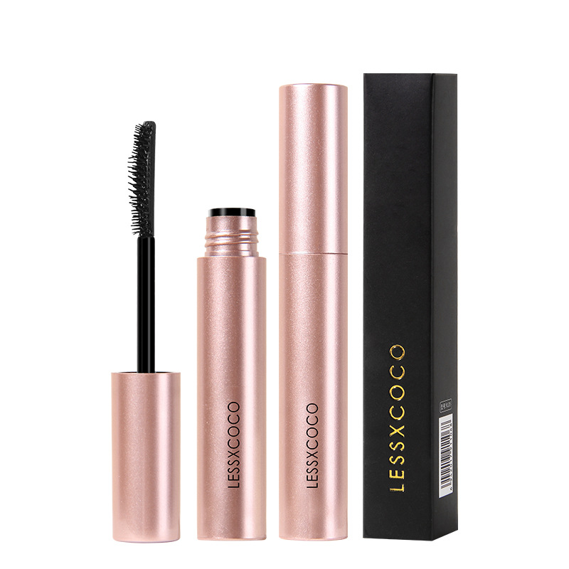 Lightweight, Slender and Dense Feather Mascara, Thick Primer, Natural and Long-Lasting, Waterproof, Non-Smudged, Clear Roots