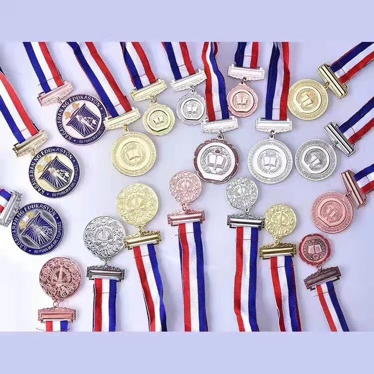 Российская медаль Филиппин по иностранной торговле, медаль для игр, изготовление медалей, металл, золото и серебро, медь