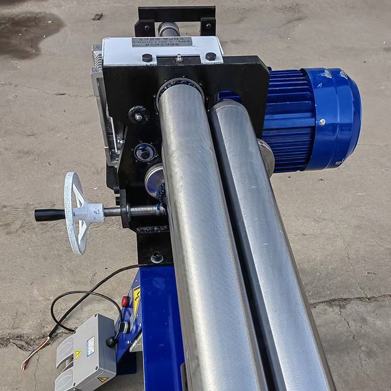 Iron and Aluminum Sheet Rolling Machine, Stainless Steel Sheet Rolling Machine, Small Electric Bending Machine, Eccentric Three-Axis Round Tube Rounding Machine