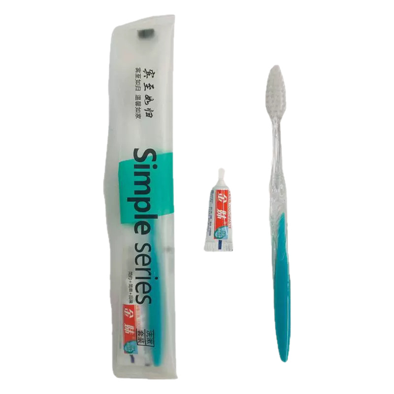 Hotel Toothbrush B&B Disposable Two-Color Toothbrush Hotel Travel·Toothbrush Wholesale