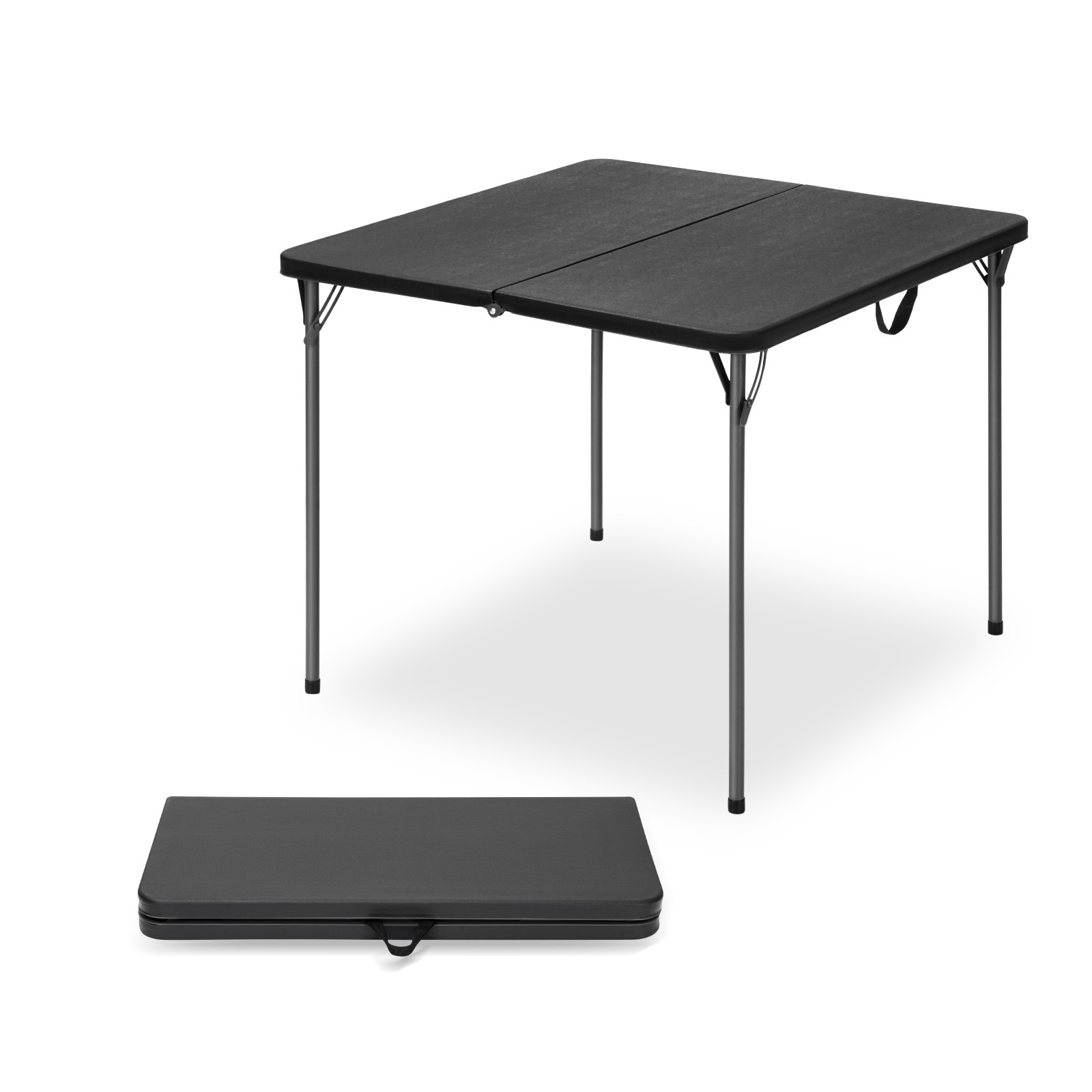 Cross-Border Popular Outdoor Folding Table, Study Table, Foldable Square Table, Dual-Purpose Table for Setting up Stalls, Camping, Dining, and Home Use