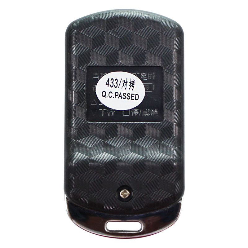 Large metal remote control 433/315m copy remote control shutter door telescopic door curtain gate