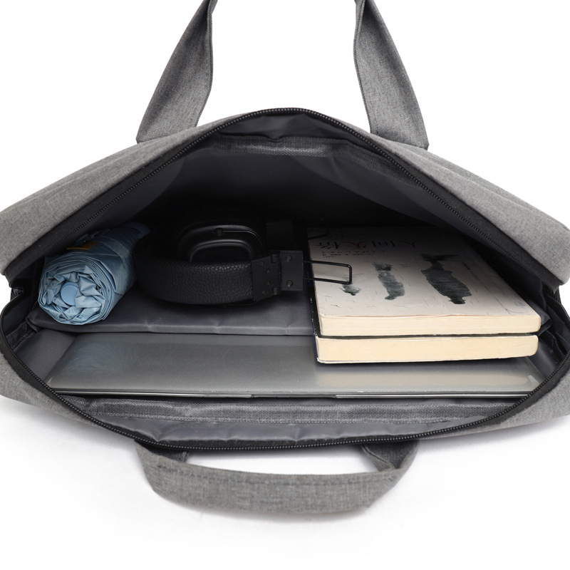 Laptop Shoulder Bag 15-16inch Men's Laptop Bag Large Capacity Business Briefcase Inner Sleeve Storage