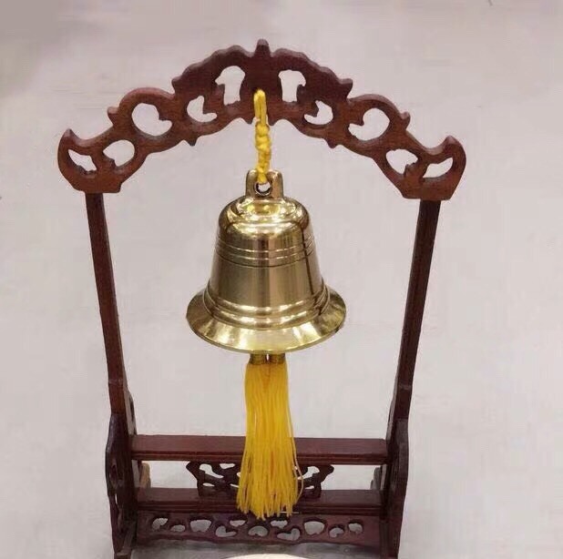 Bell and Drum Unison Ornaments Gongs and Drums Chinese Drums and Drums Copper Bells Copper Bells Living Room Office Hotel Decoration Crafts