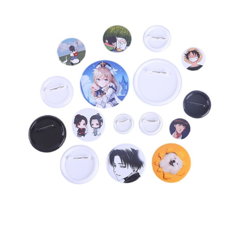 tinplate badge badge machine consumables spring needle badge blank material bar brooch accessories