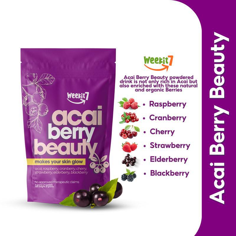 In-Stock Cross-Border Acai Berry Cranberry Fruit Powder Acai Berry Healthy Beauty Juice Wholesale