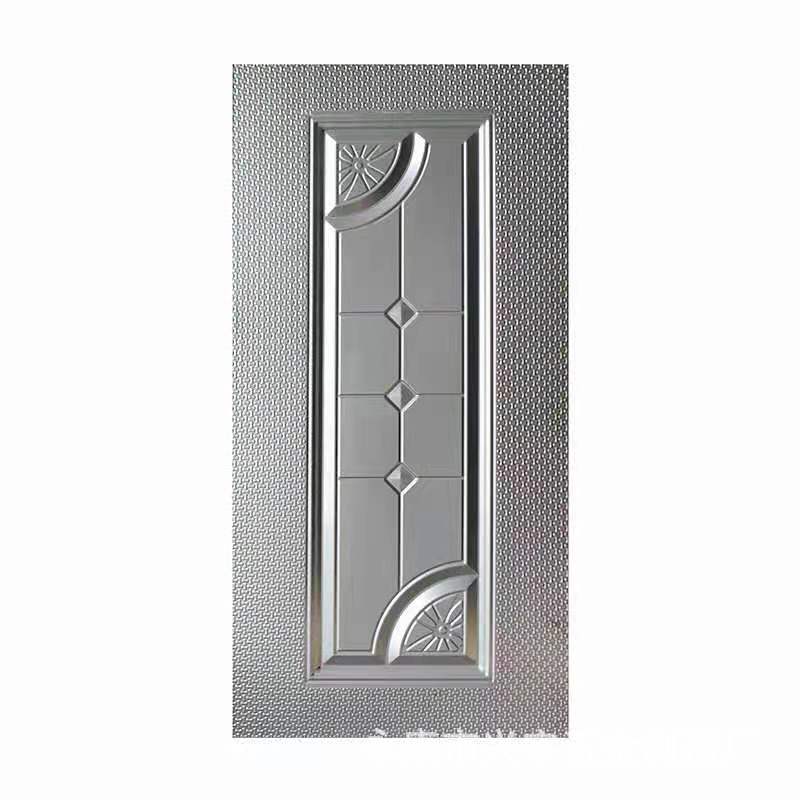 304 Stainless Steel Embossed Door Leather, Special for Villa Entrance Door, Laser Cut Out + Hydraulic Forming, Classy Texture [