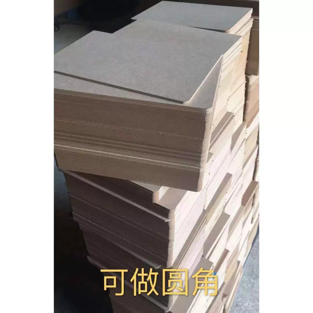 Density Board Sales Processing Density Board Cutting Gift Box Wine Box Wooden Box Opening