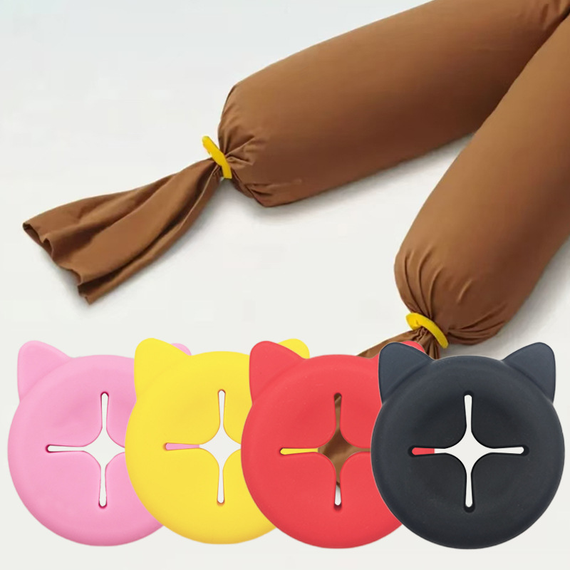 Pregnant women pillow buckle cylindrical pillow food grade silicone restraint buckle candy pillow harness artifact adjustment buckle