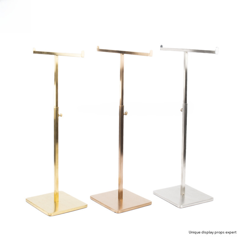 Cross-Border Multifunctional T-Shaped Scarf Bag Display Rack Necklace Storage Rack Clothing Store Display Rack