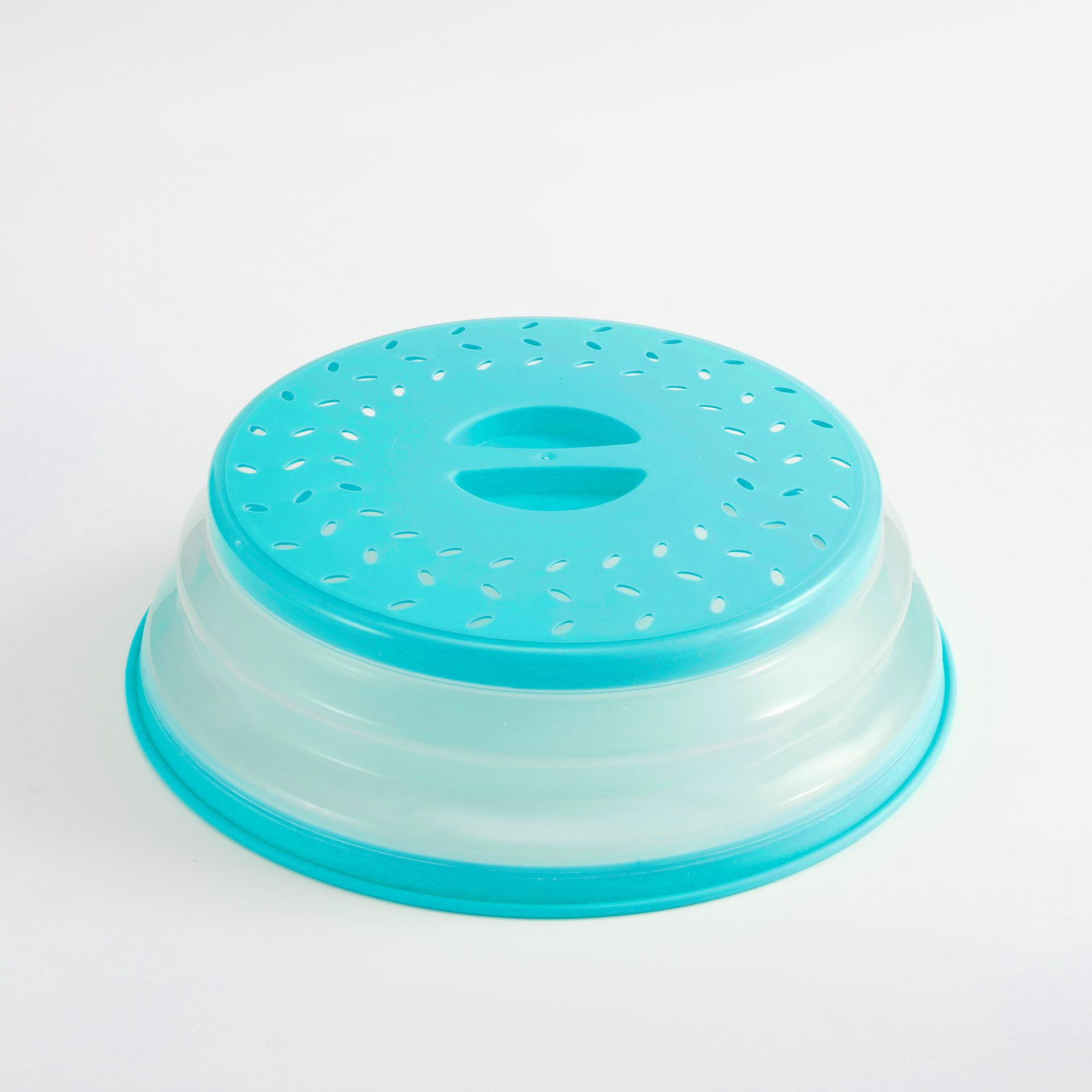 Microwave oven heating cover multi-functional silicone folding cover oil-proof splash-proof cover special heating cover folding cover