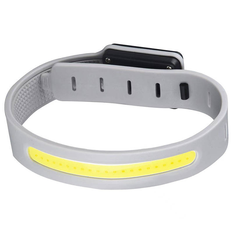 Outdoor Cob Night Running Sports Atmosphere Light Led Arm Lighting Rechargeable Strong Light Flashlight Portable Wrist Light