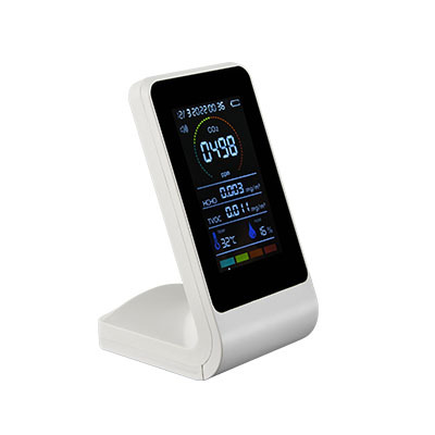 Factory wholesale air quality detector household portable carbon dioxide formaldehyde Pollutant monitor spot