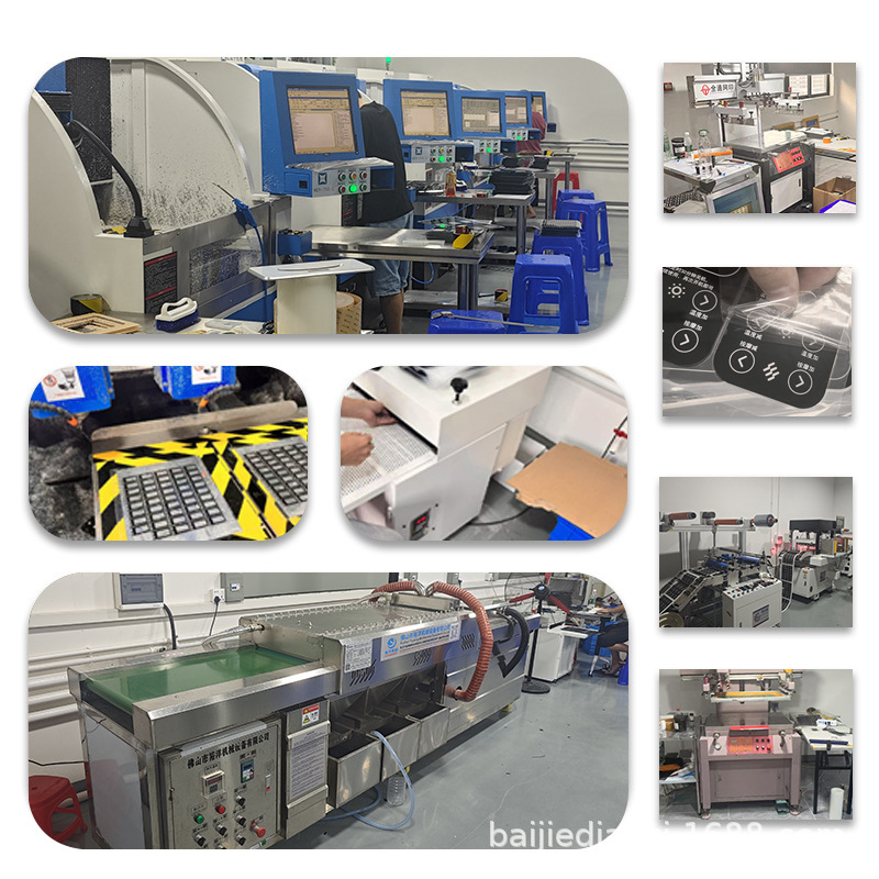 Screen Printing Custom Acrylic PC Transparent Window Lens PMMA Decorative Panel Touch Panel PVC Film Surface Sticker