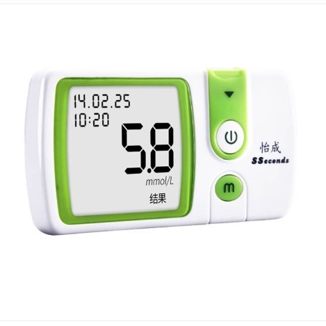 Yicheng Bio 5D-2 Blood Glucose Meter Quick Test Large-Capacity Storage Intelligent Management Automatic Calculation Convenient and Worry-Free