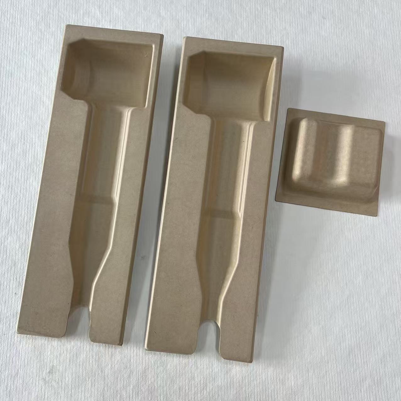 Pulp molded hair dryer paper inner support anti-fall anti-shock environmentally friendly biodegradable material carton packaging