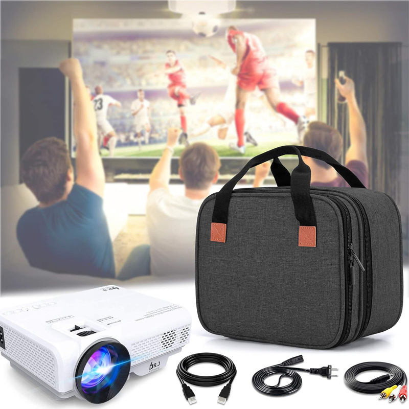 Portable Projector Satchel Cosmetics Bag Cross-Lens Custom Projection Tool Cosmetics Bag Mobile Mini Projector Bag