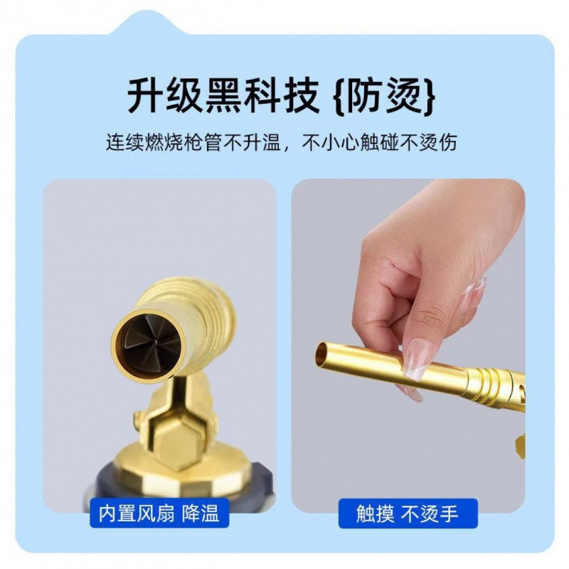 Portable Torch Gun for Burning Pig Hair, Cassette Torch Gun, Barbecue Igniter, Household Torch Gun, Baking Torch Gun