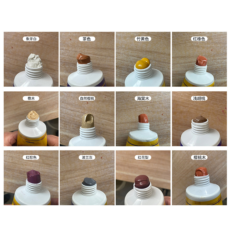 Special Price Wood Floor Waterproof and Mildew-Proof Caulking Agent Filling Caulking Agent Hand-Squeezed Household Repair Gap Glue Caulking Agent