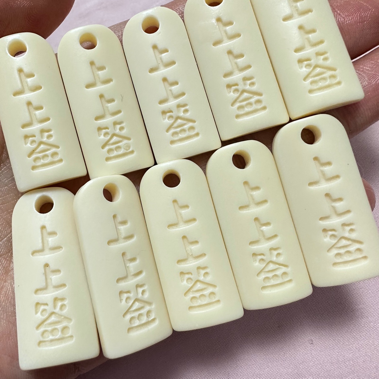 Ivory Fruit Top Sign DIY Cultural Play Beads Accessories Beads Handmade Woven Bracelet Bracelet