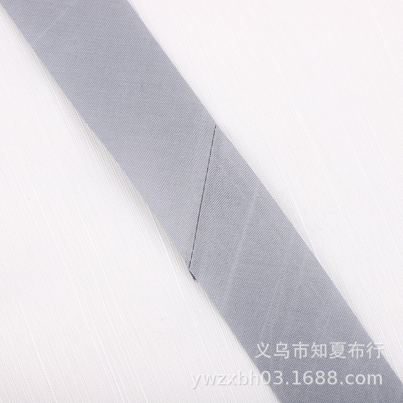 Diagonal Cut Polyester Hemming Strip Fabric Wholesale Rolling Strip Core-spun Rope Insert Raincoat Little Yellow Duck Tent Seat Cushion Hemming Cloth