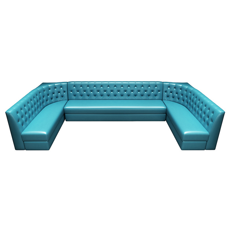 Factory Direct Sales Ktv Sofa European Luxury Box Arc Sofa U-Shaped L-Shaped Corner Bar Booth Combination