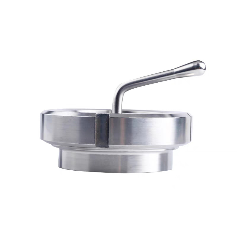 304 Stainless Steel Sanitary Welded Union Sight Glass with Brush Wiper Glass Observation Sight Glass Threaded Union Window