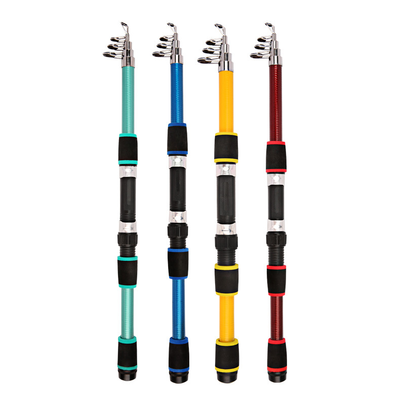 Foreign trade glass steel sea rod manufacturers wholesale cheap long-distance throwing rod hand sea dual-purpose sea rod large object sea fishing rod