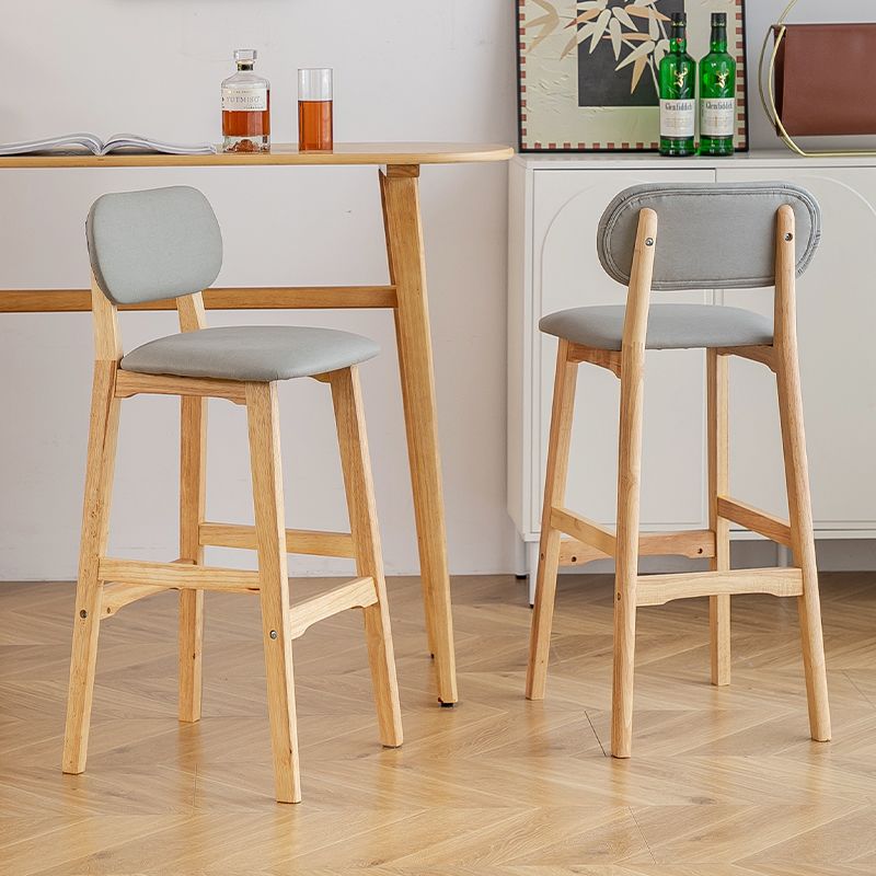 Барный стул для дома с подъемом, высокий стул с спинкой, коммерческий стул из массива дерева, европейский стиль