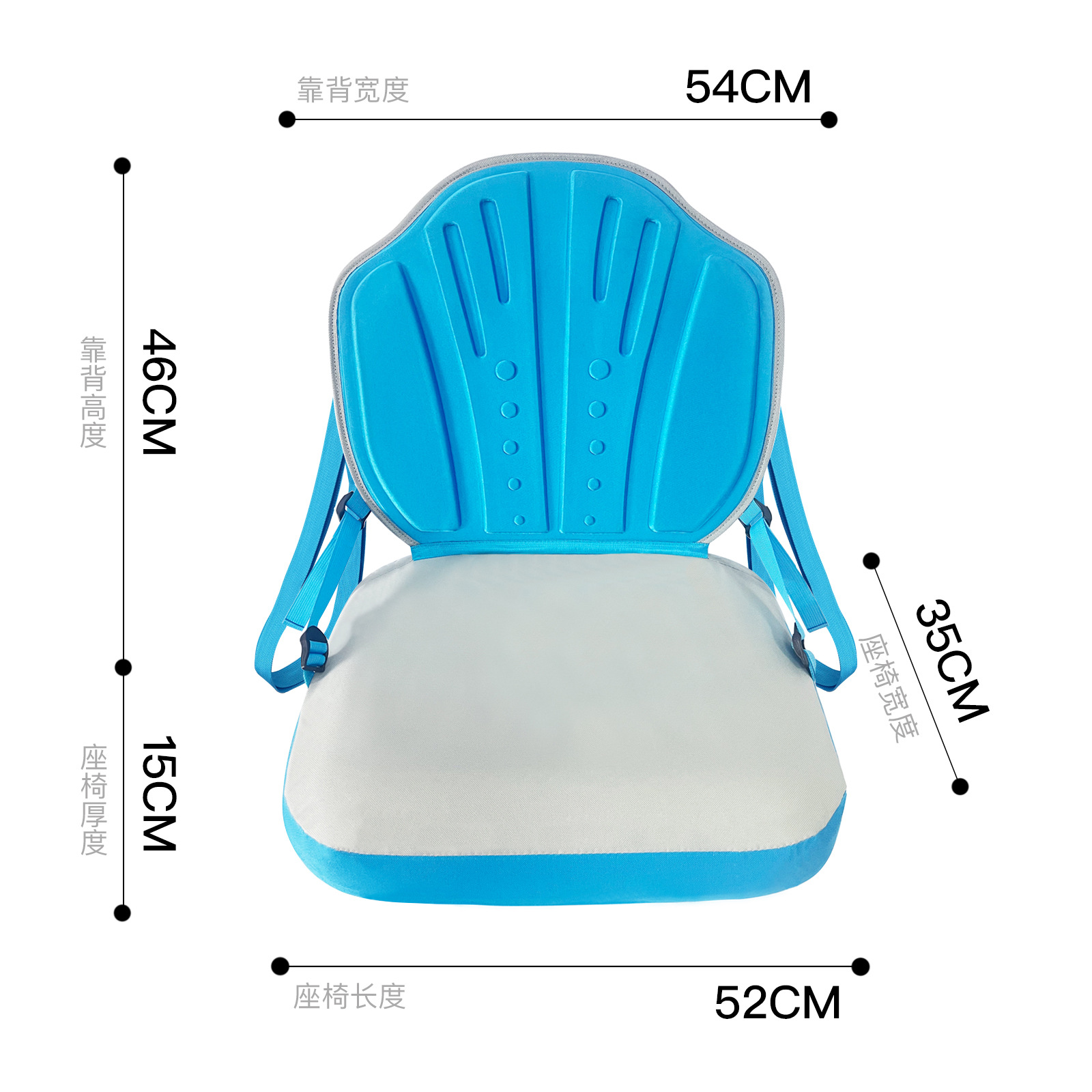 Inflatable Paddle Board Seat, Paddle Board Seat, Surfboard Inflatable Seat, Portable One-Piece Delivery, Sufficient Stock for Kayaks