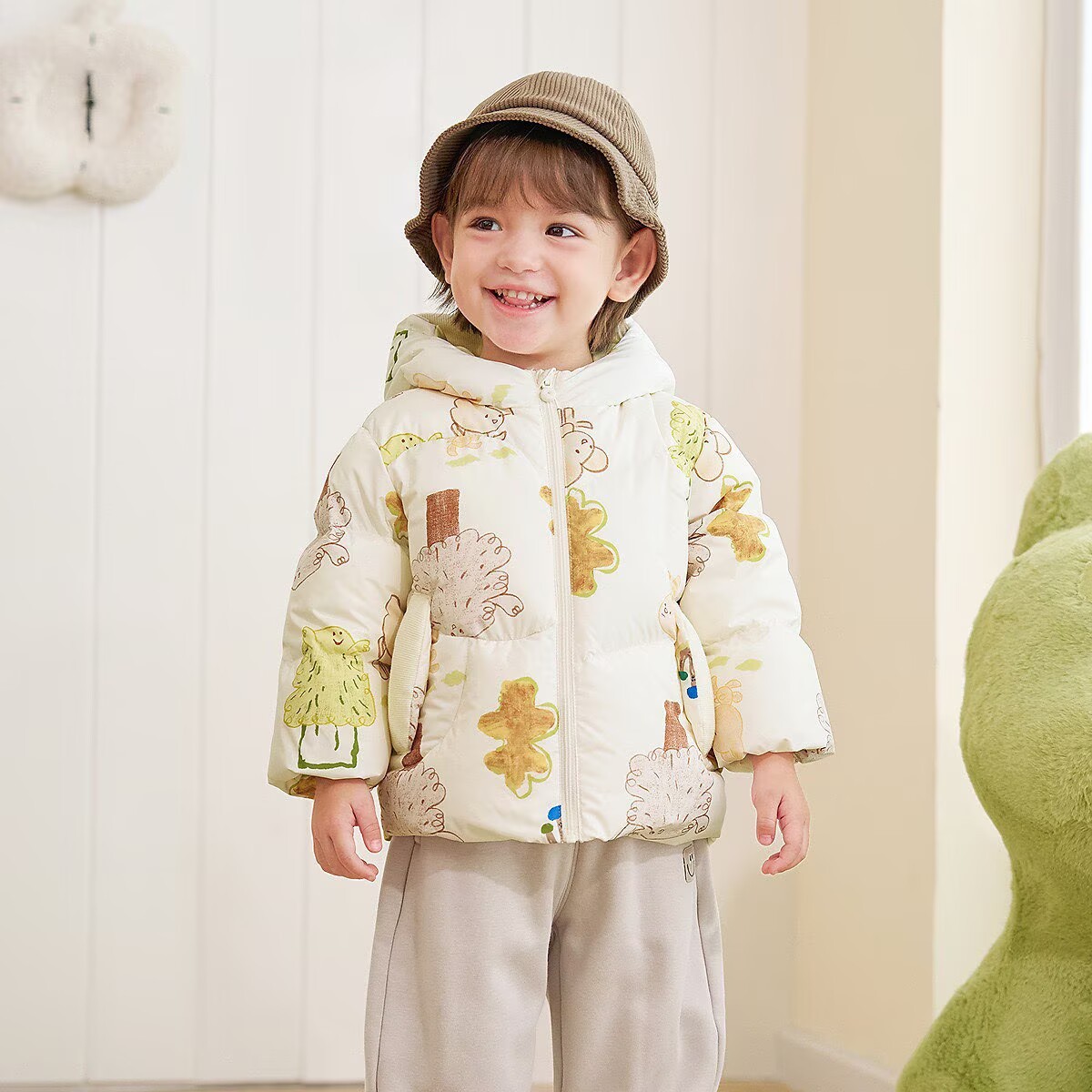 Distribution Exclusive 2025 Baby down Jacket Autumn and Winter New Style for Boys and Girls, Stylish and Warm Outerwear for Toddlers