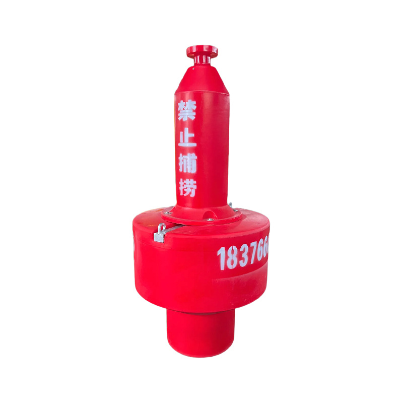 Inland Waterway Interception Vessel Impact Warning Plastic Buoy Warning Float Marine Obstruction Directional Pe Navigation Buoy