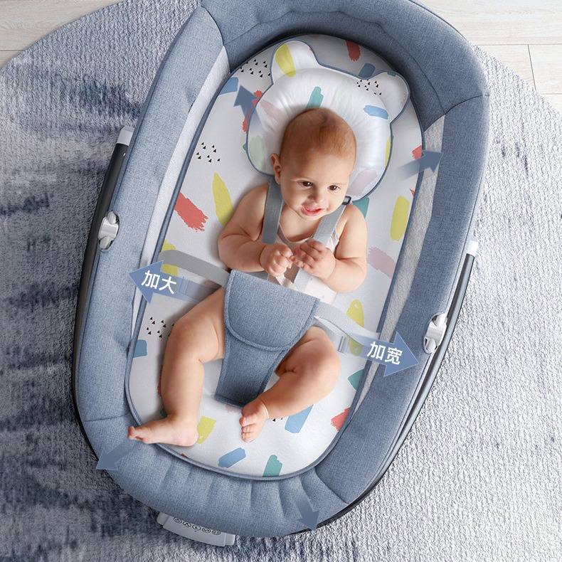 New Artifact to coax baby soothing rocking chair adjustable with dinner plate baby sleeping rocking bed rocking crib