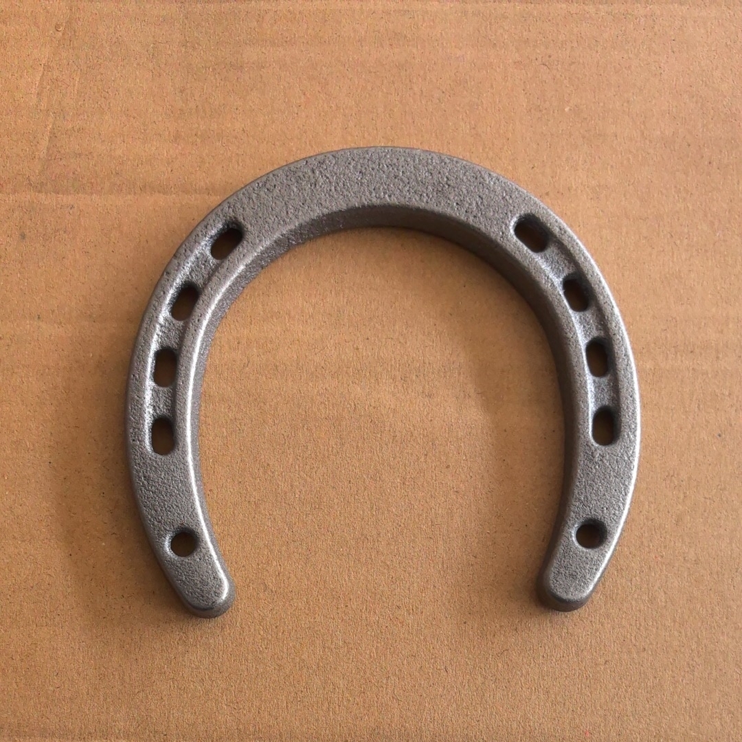 Cast Iron Horseshoe Shape Wall Decoration Home Garden Durable Medium Horseshoe Shape Farmhouse Door Wall Decoration