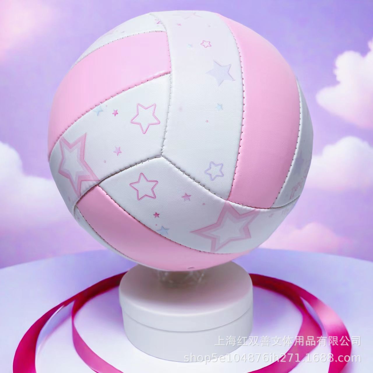 Customized Volleyball for Middle School Entrance Exams, Pu Machine-Sewn Pvc Size 4 and 5, Student Competition and Training Custom Processing