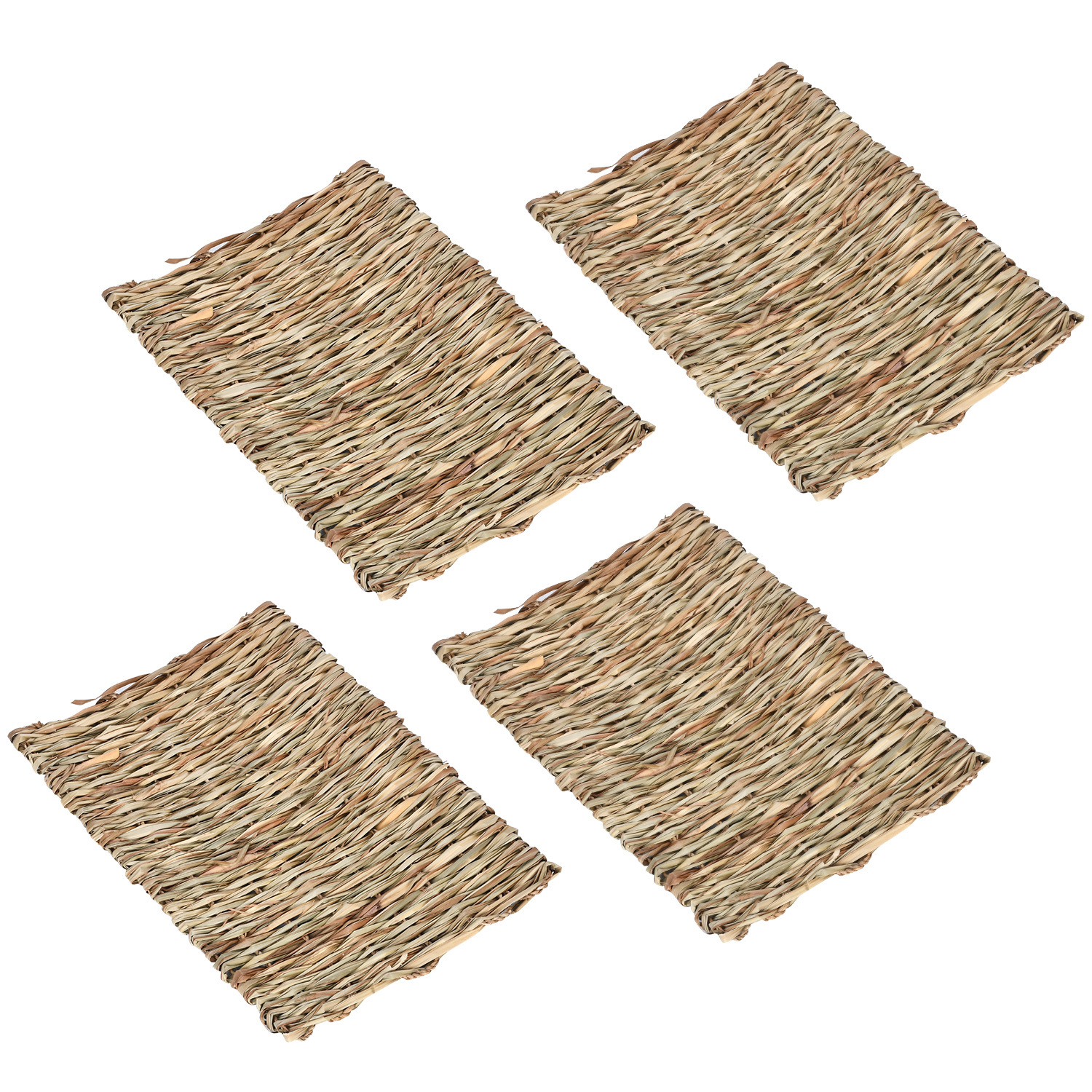 Popular hair generation rabbit Chinchilla guinea pig edible natural Reed size straw mat non-straw material pesticide
