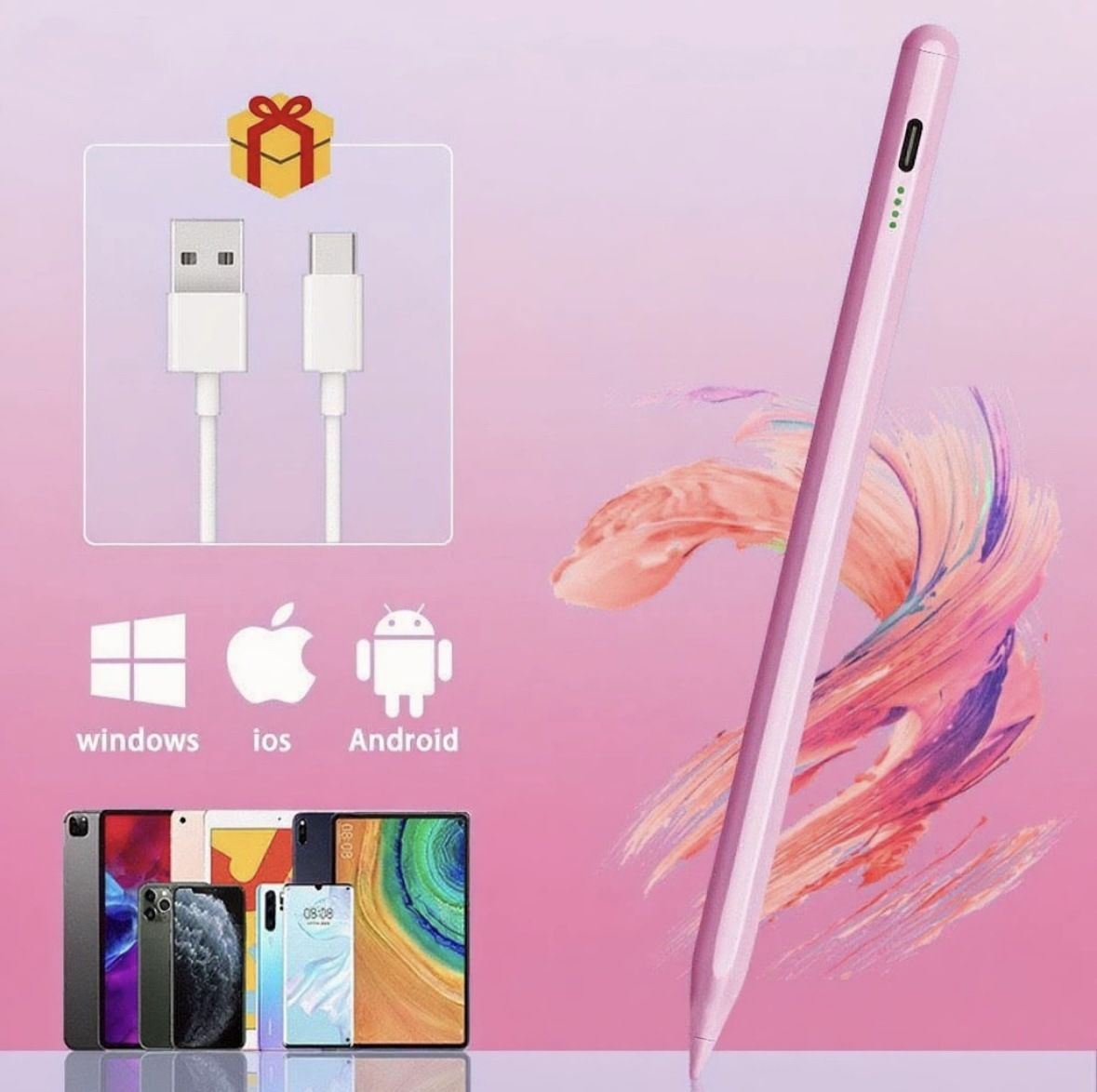 Wholesale Universal Active Capacitive Pen iPad Stylus Suitable for Android Apple Pen Huawei Touch Screen Stylus