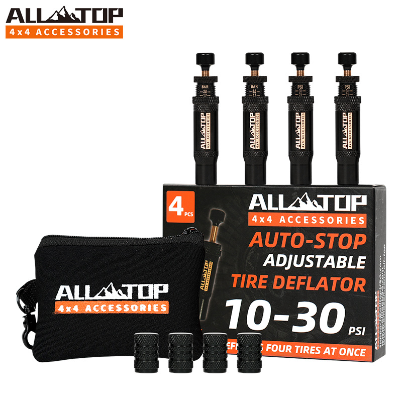 Автоматический выпускной клапан All-Top для шин, клапан быстрого снижения давления для внедорожников в пустыне