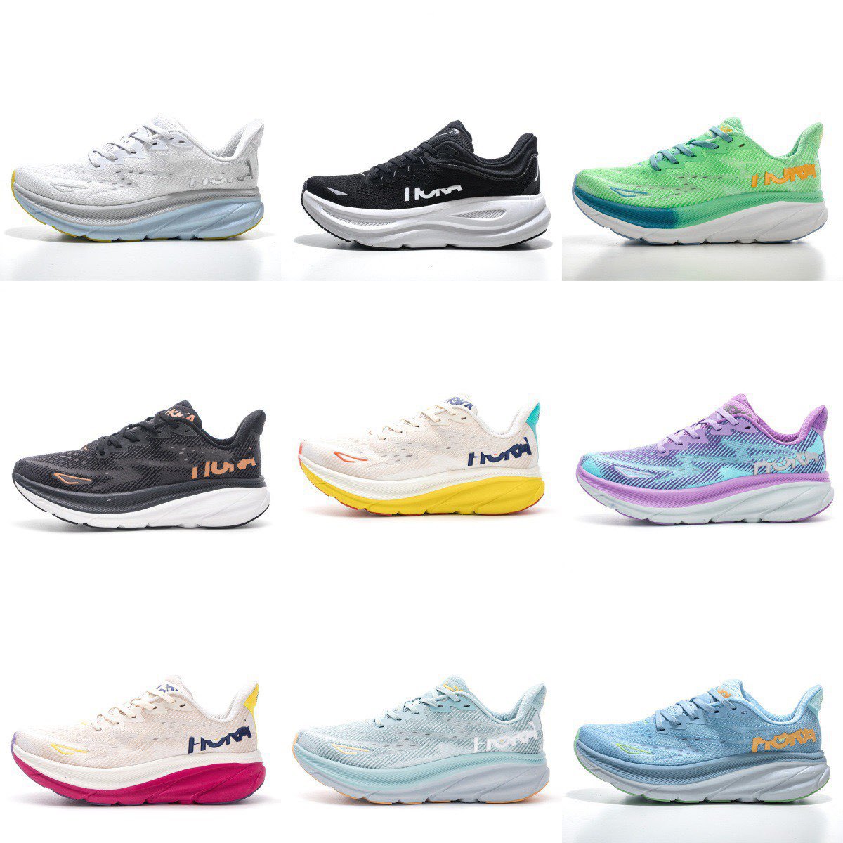 Обувь Putian Clifton 9 унисекс, профессиональные беговые кроссовки, с амортизацией, дышащие