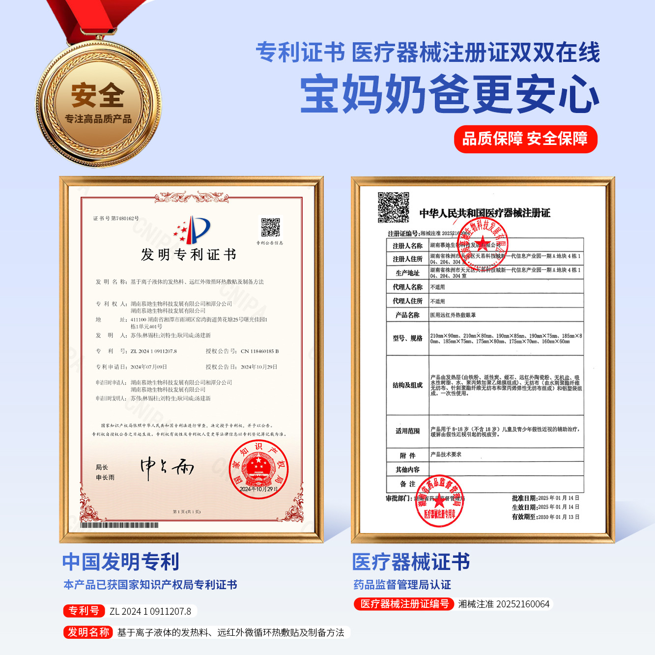 Nafier Medical Far Infrared Hot Compress Eye Mask for Students and Kidsren Protective Steam Eye Patch to Relieve Eye Fatigue and Dryness