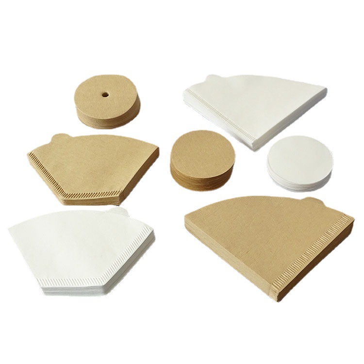 American Cake Cup Filter Paper Wave Origami Mocha Method Ice Drop Press Philharmonic Press Vietnam Pot Hand-Pumped Coffee Filter Paper