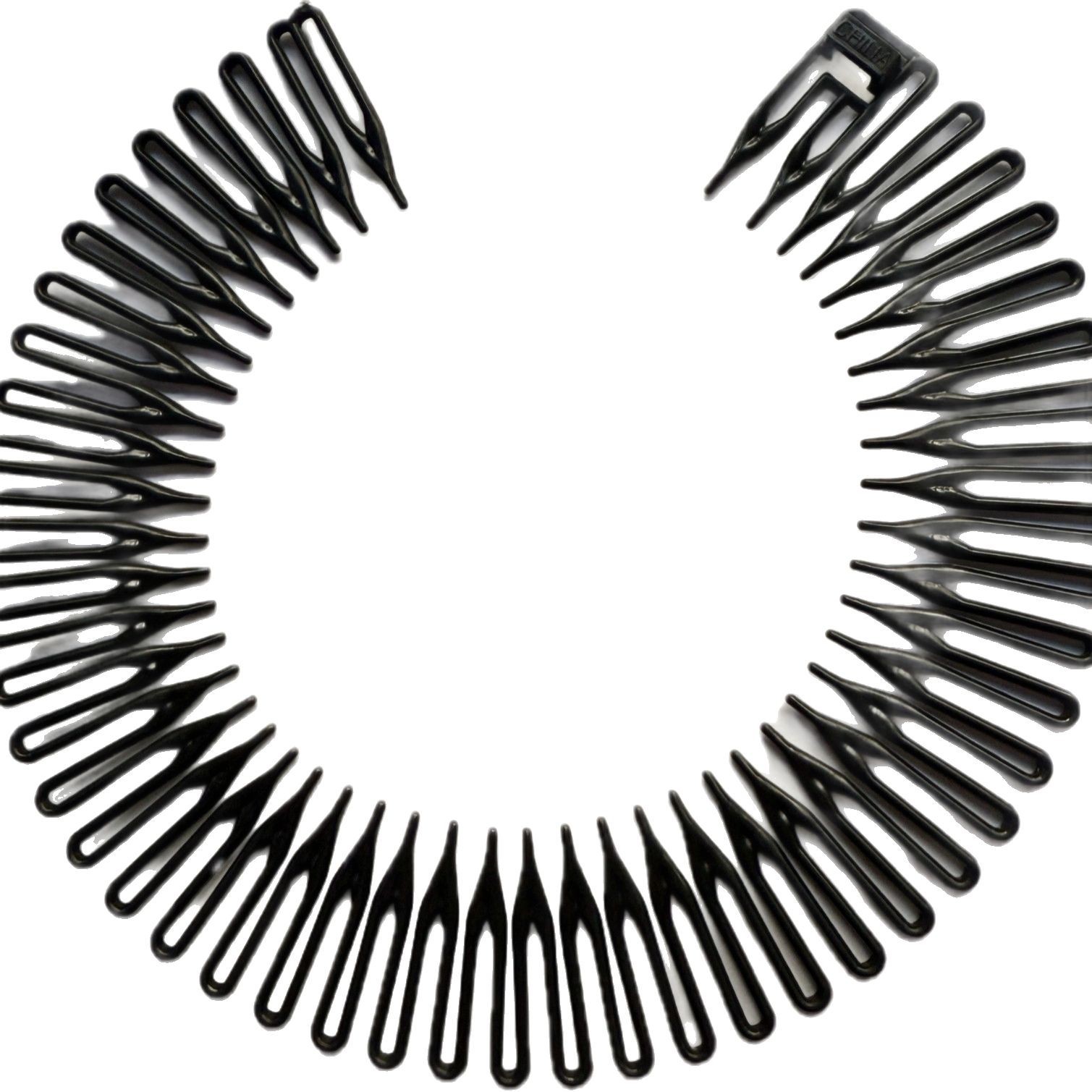 Rice powder comb simple fashion spring comb cross-border comb wig hairpin plastic hair accessories fixed head comb
