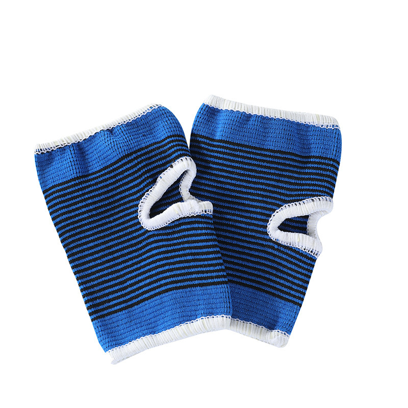 Factory direct supply polyester cotton breathable sports hand palm knee foot guards dumbbell arm gloves wholesale