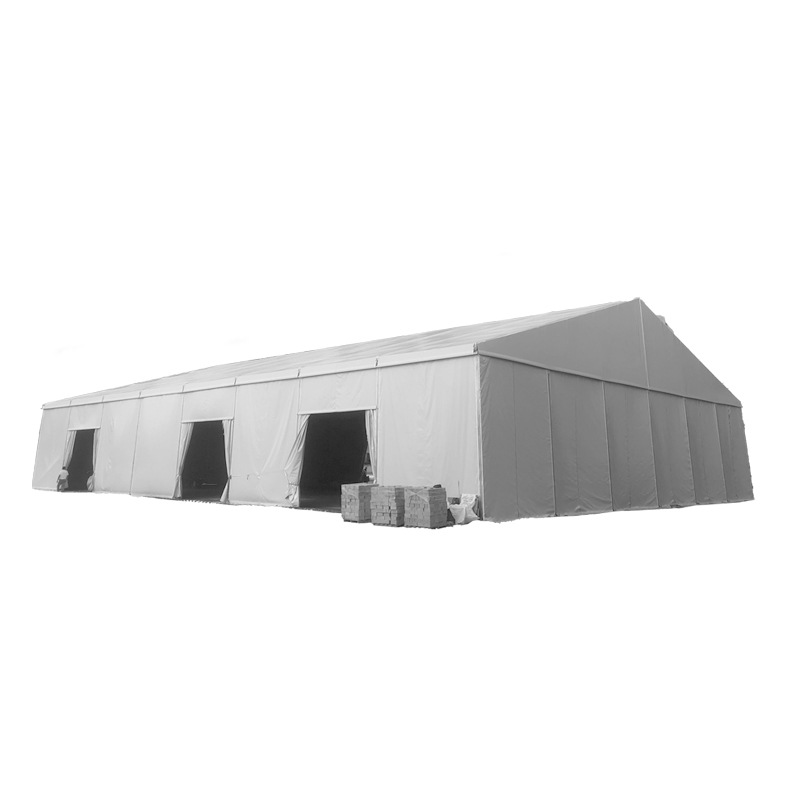 Customized Industrial Tent Storage Large Warehouse Removable Assembled Windproof Semi-Enclosed German Greenhouse