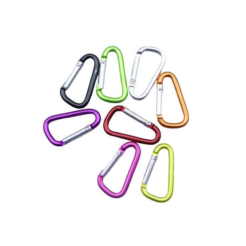 Factory Direct Sales of High-Quality Aluminum Alloy Carabiners, D-Shaped Quick-Hook Hooks, Multi-Functional Quick Hooks, Preferential Prices